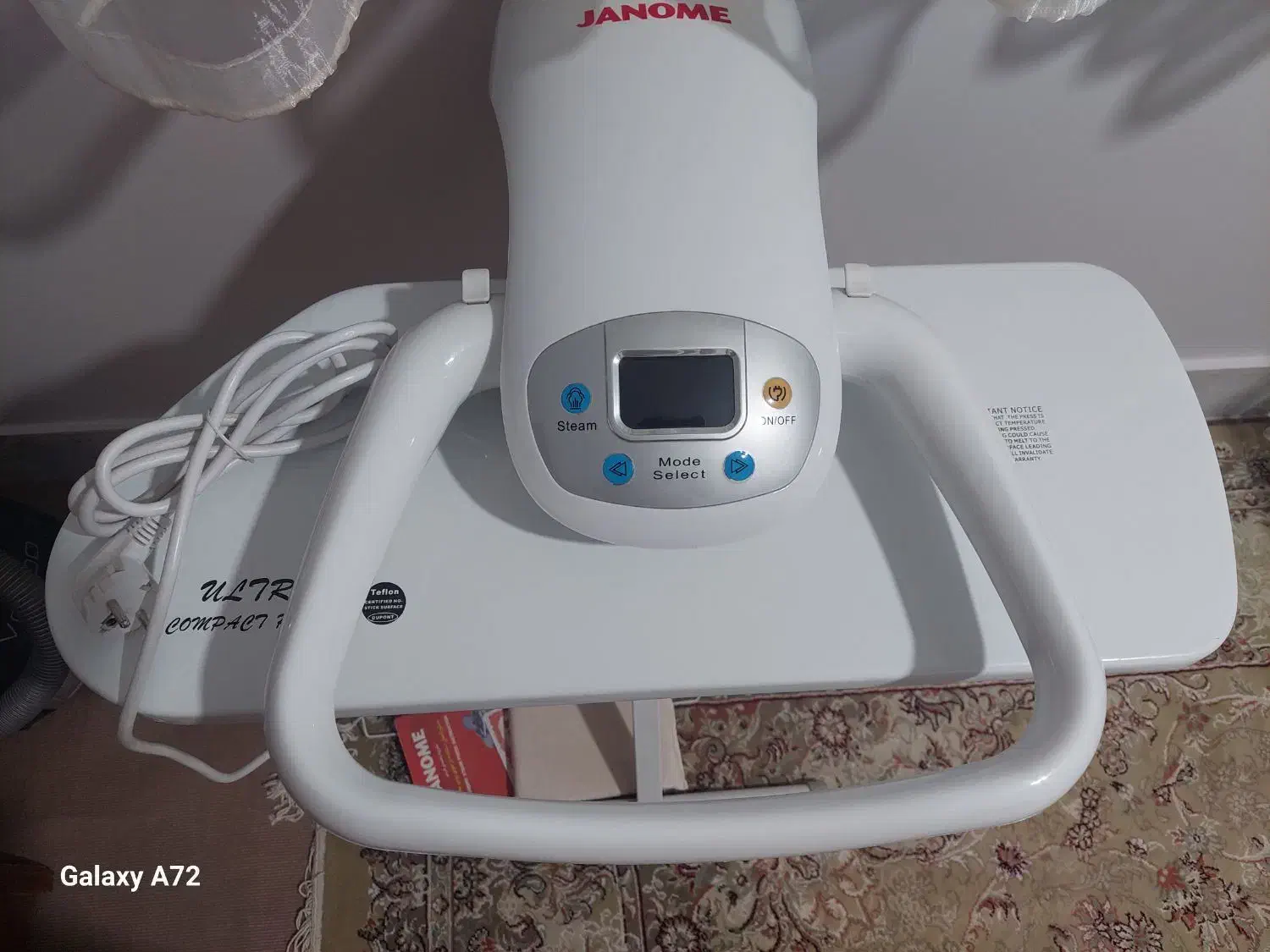 اتو پرس مارک ژانومه ( مدلsp20)|اتو و لوازم اتو|سبزوار, کوی بهار|دیوار