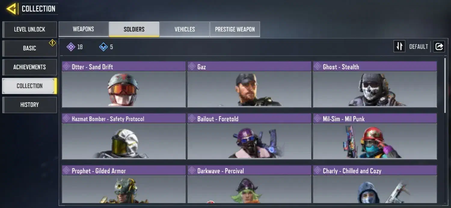 اکانت کالاف دیوتی موبایل سفید|کنسول، بازی ویدئویی و آنلاین|قم, باغ شازده|دیوار