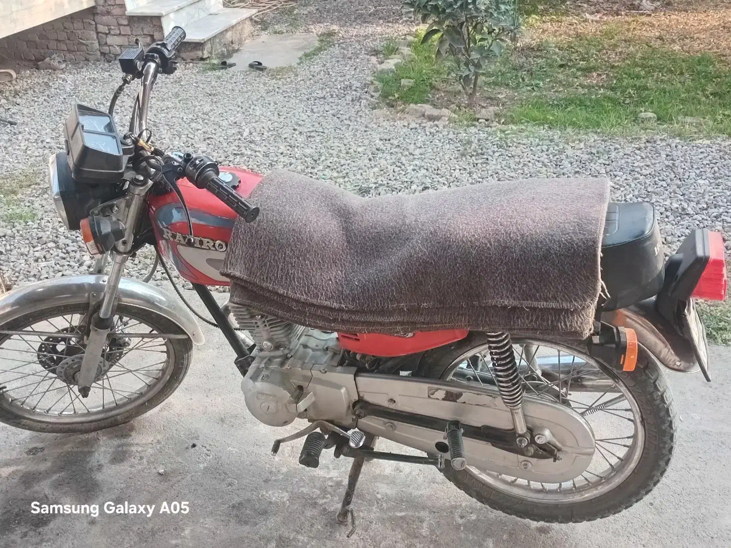 رهرو۱۲۵ دیسکی مزایده|موتورسیکلت|خان ببین, |دیوار