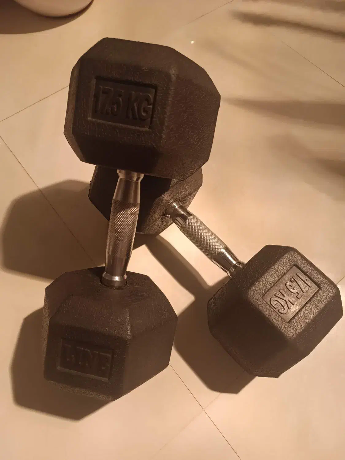 دمبل 17.5|تجهیزات ورزشی|تهران, افسریه شمالی|دیوار