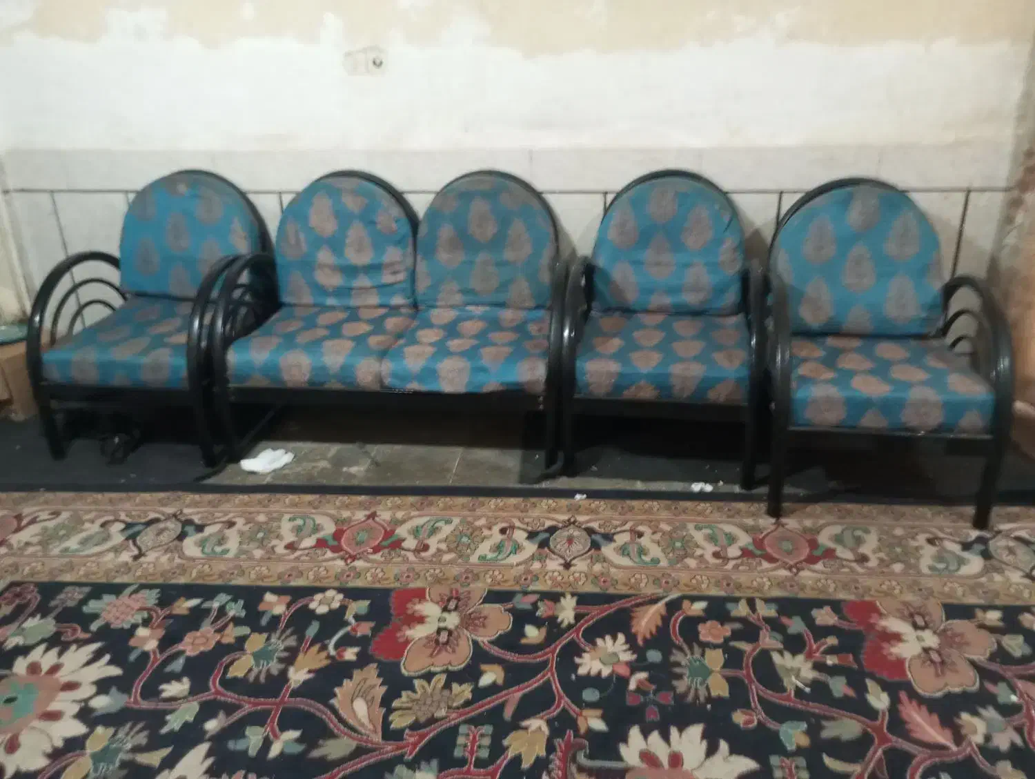 مبلمان ۵نفره|مبلمان خانگی و میز عسلی|اهواز, کوی فرهنگیان ۲|دیوار