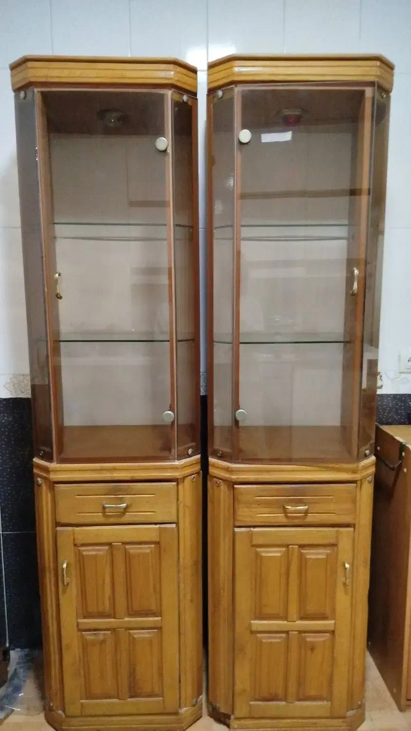 فروش دو عدد ویترین|بوفه، ویترین، کنسول|رامهرمز, |دیوار