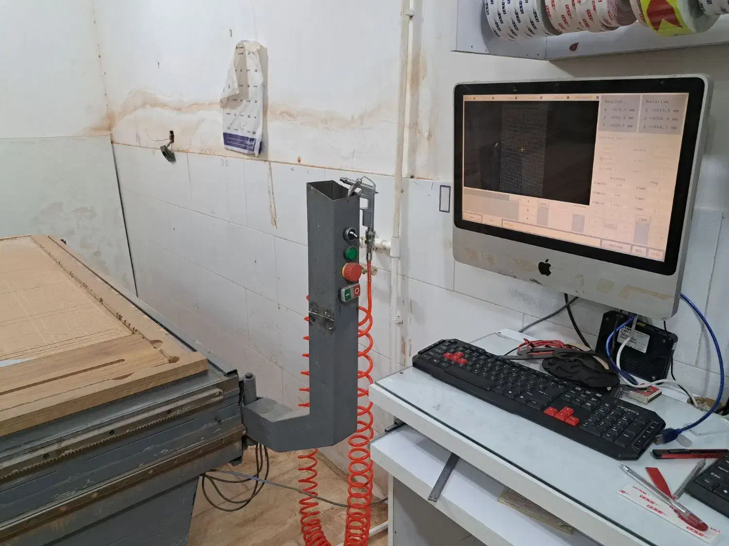 دستگاه سی ان سی سایز بزرگ|ماشینآلات صنعتی|دهق, |دیوار