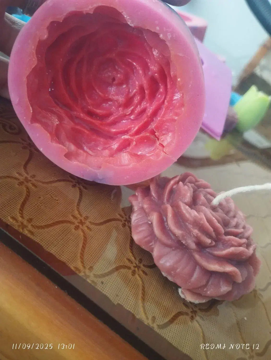 وسایل شمع سازی و قالب زنی|صنایع دستی و سایر لوازم تزئینی|شاهینشهر, شهرک گلدیس|دیوار