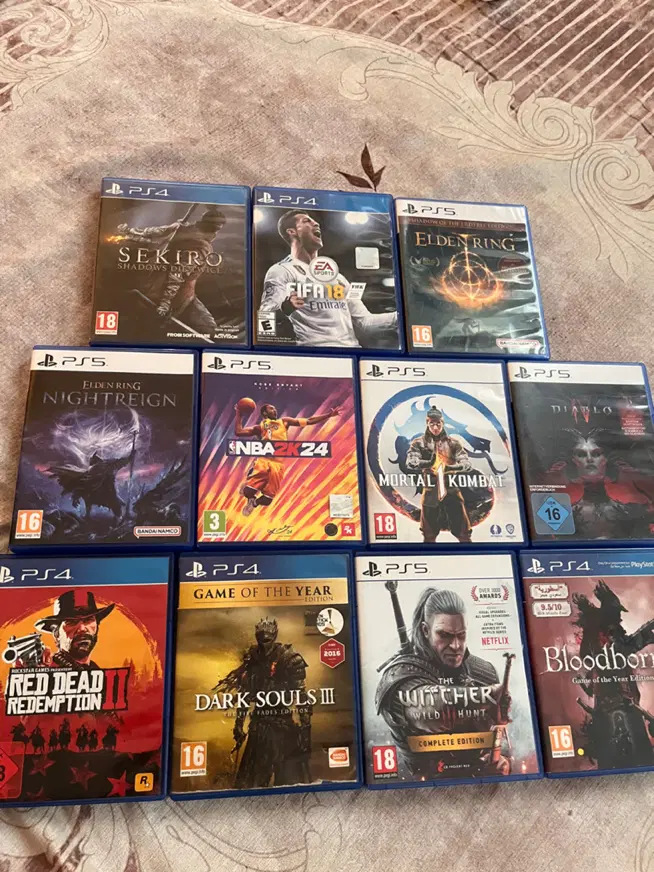 دیسک بازی ps5 ps4|کنسول، بازی ویدئویی و آنلاین|تهران, ائمه اطهار|دیوار