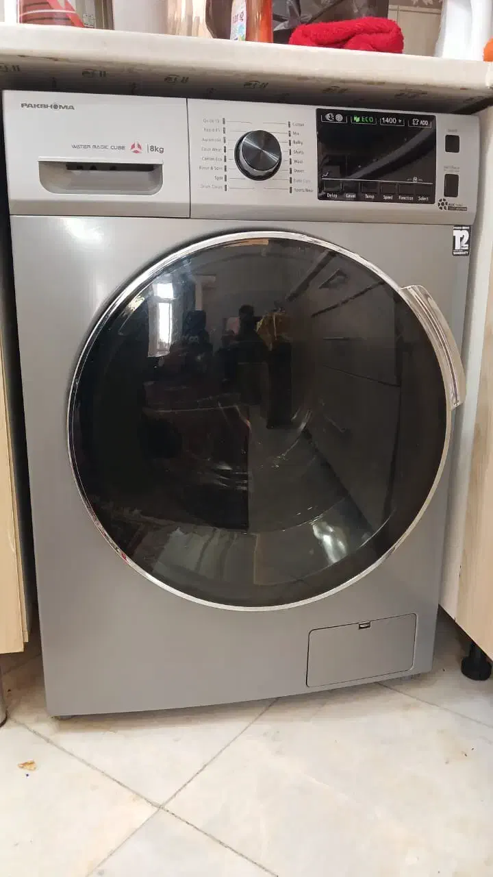 ماشین لباسشویی 8 کیلویی پاکشوما|ماشین لباسشویی و خشککن لباس|تهران, بنیهاشم|دیوار