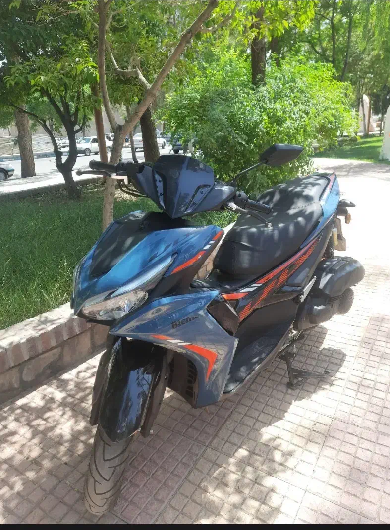 مورسیکلت همتاز بلنتا vlx150 1402|موتورسیکلت|کرمان, |دیوار