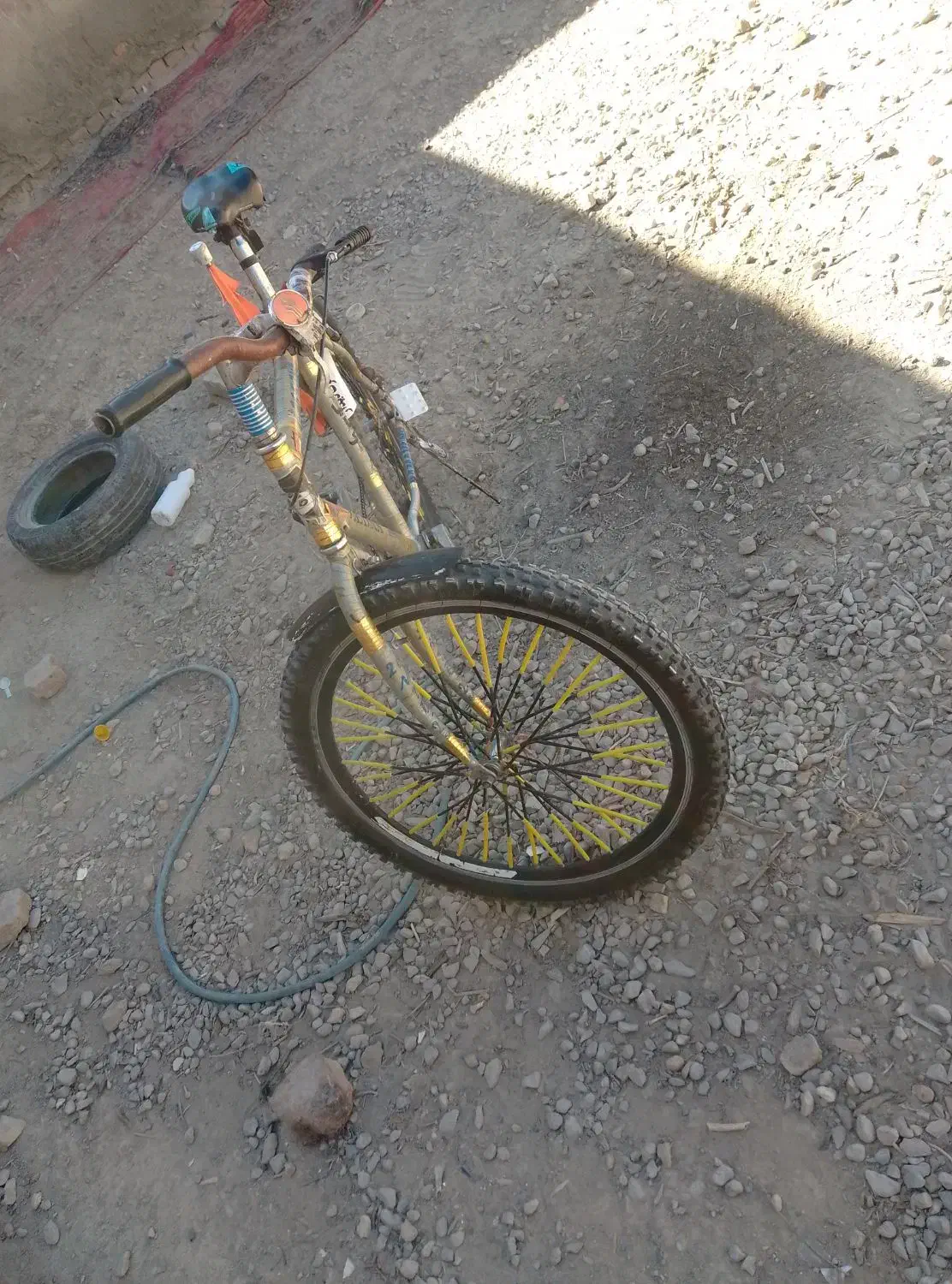 دوچرخه 26اساک|دوچرخه، اسکیت، اسکوتر|پشتکوه (سیستان و بلوچستان), |دیوار