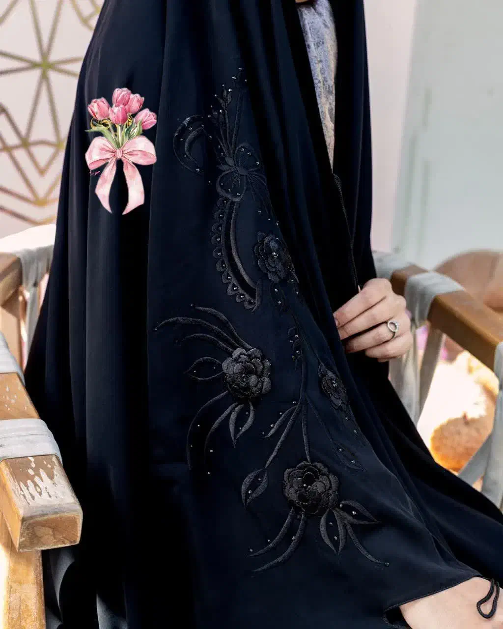 چادر جده گل برجسته|لباس|اردبیل, |دیوار