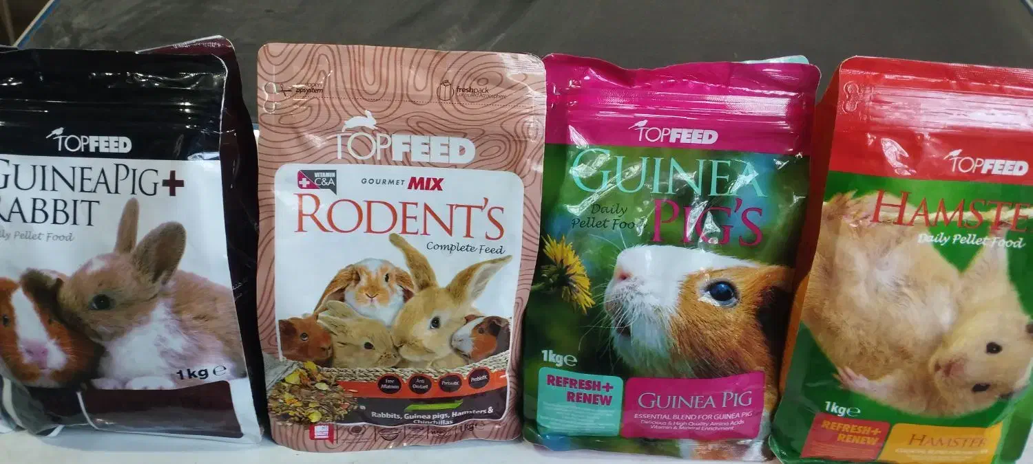 چند بسته غذای حیوانات سگ همسترخرگوش وخوکچه هندی|لوازم جانبی حیوانات|ری, امین آباد|دیوار