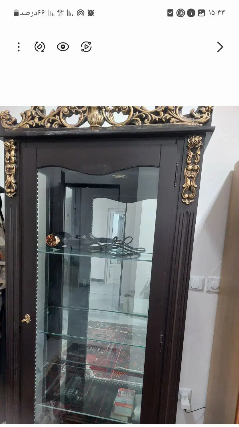 بوفه چوبی|بوفه، ویترین، کنسول|رفسنجان, |دیوار