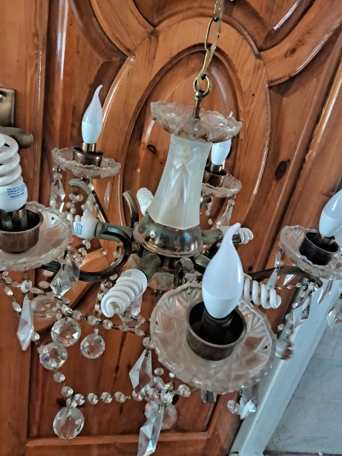 لوستر|لوستر و چراغ آویز|قرچک, مهدیه|دیوار