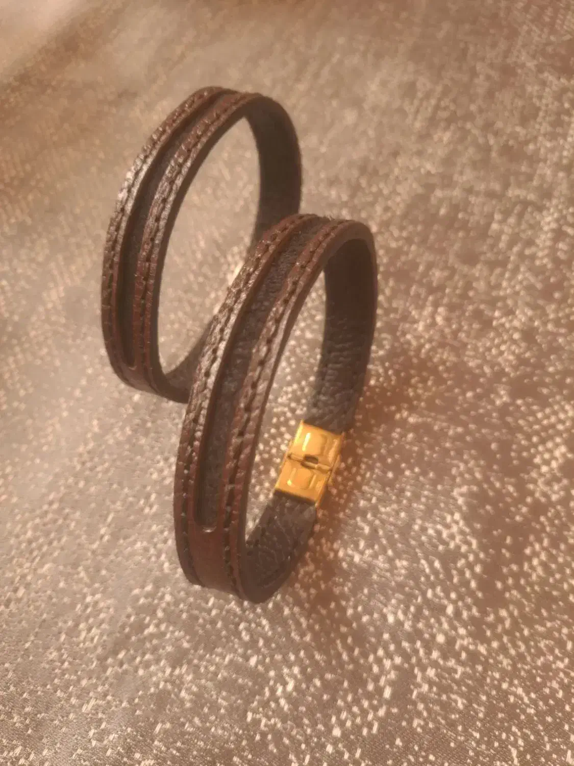 دستبند چرم طبیعی زلف یار موی یار|بدلیجات|تبریز, |دیوار