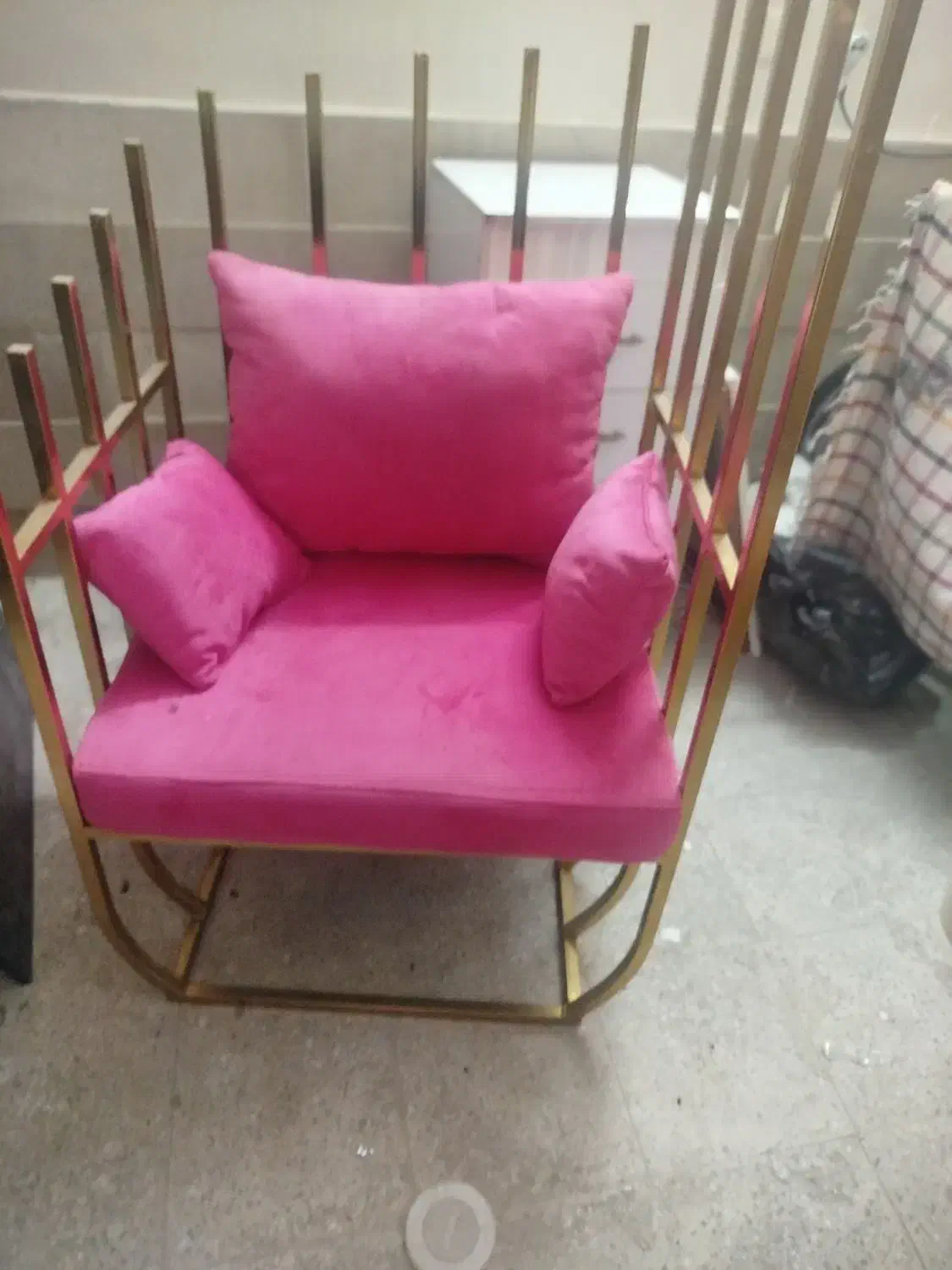 صندلی پدیکو شاه نشین ابشاری کامل. ترولی چوبی|آرایشگاه و سالن‌های زیبایی|اصفهان, فجر|دیوار