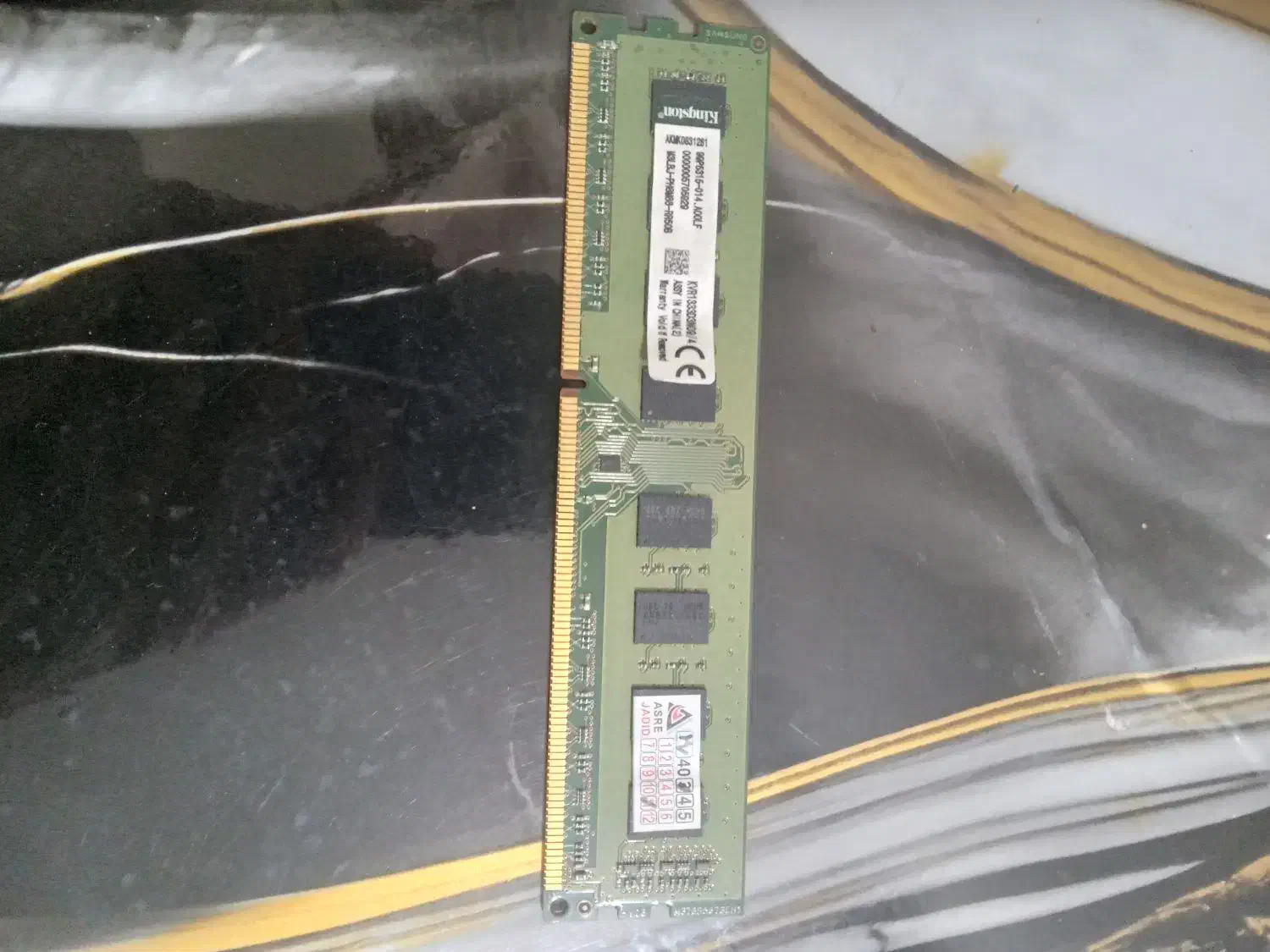 رم کامپیوتر 4 گیگ DDR3 مدل کینگستون|قطعات و لوازم جانبی رایانه|اهواز, رسالت|دیوار