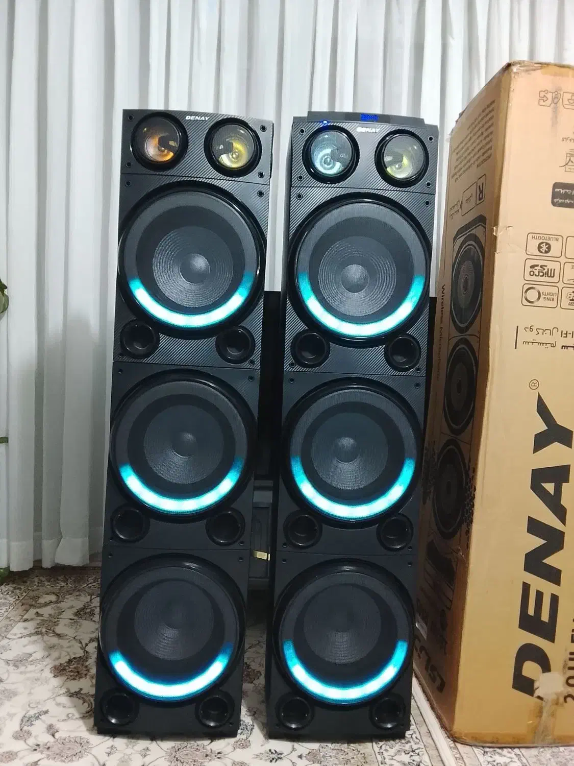 باند دنای سه بعدی دیجی دار و رقص نور نونو|سیستم صوتی خانگی|گرگان, |دیوار