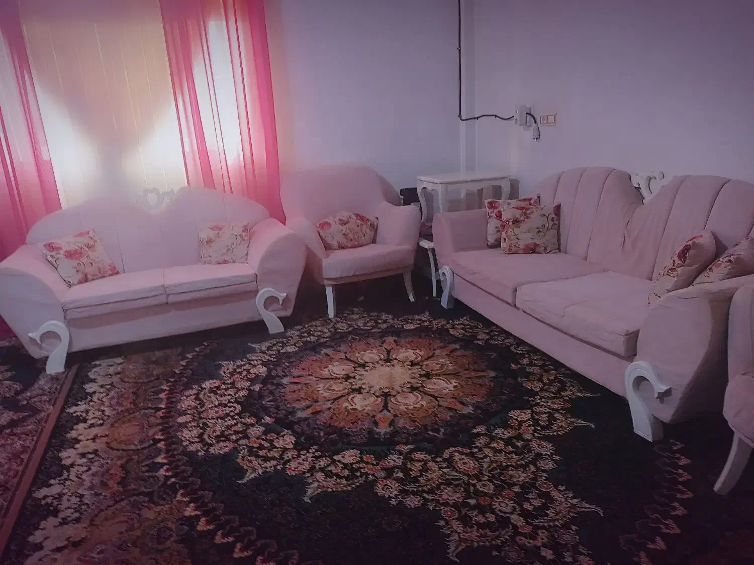 مبل ترک اصل ۷ نفره(مدل راحتی)|مبلمان خانگی و میز عسلی|ایوانکی, |دیوار