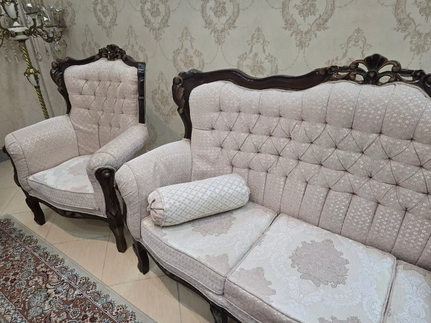 مبل مبلمان استیل سالم|مبلمان خانگی و میز عسلی|شاندیز, |دیوار