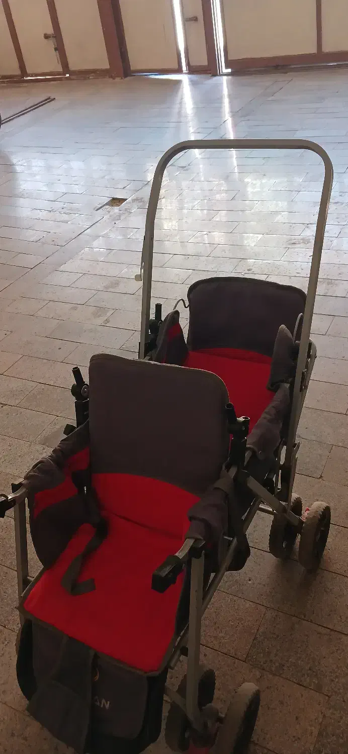 کالسکه دوقلو|کالسکه و لوازم جانبی|بیجار, |دیوار