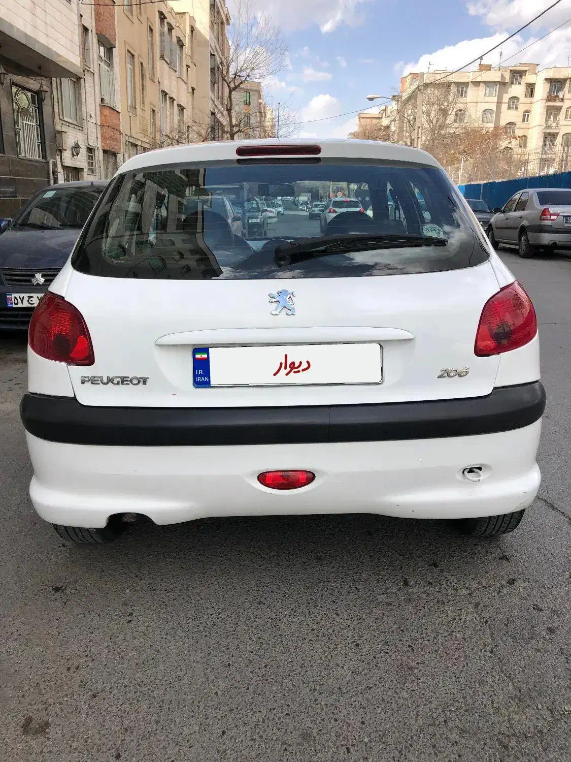 ۲۰۶ تیپ ۵ مدل ۹۲|خودرو سواری و وانت|تهران, هفت حوض|دیوار