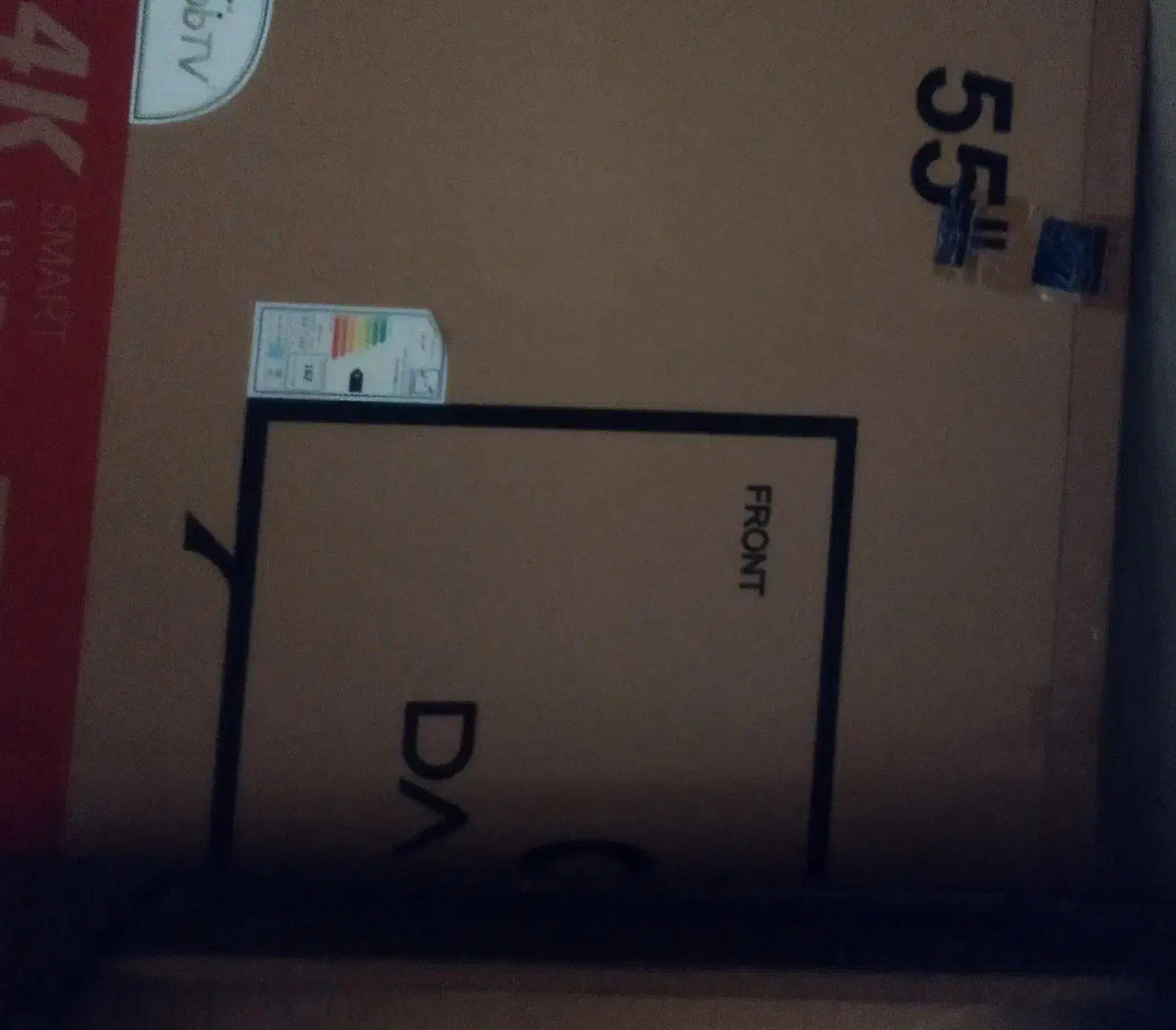 ۲عدد کارتون تلویزیون ۵۵ اینچ نو هایسنس و دوو|خدمات پیشه و مهارت|باوی, |دیوار