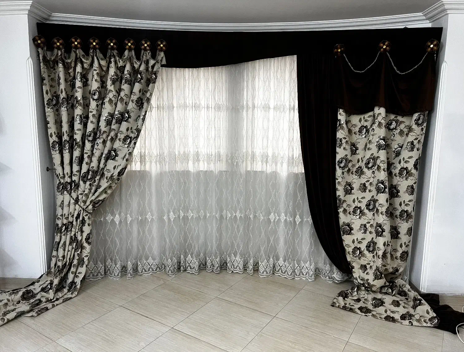 فروش پرده پذیرایی قائمشهر|پرده، رانر، رومیزی|قائمشهر, |دیوار