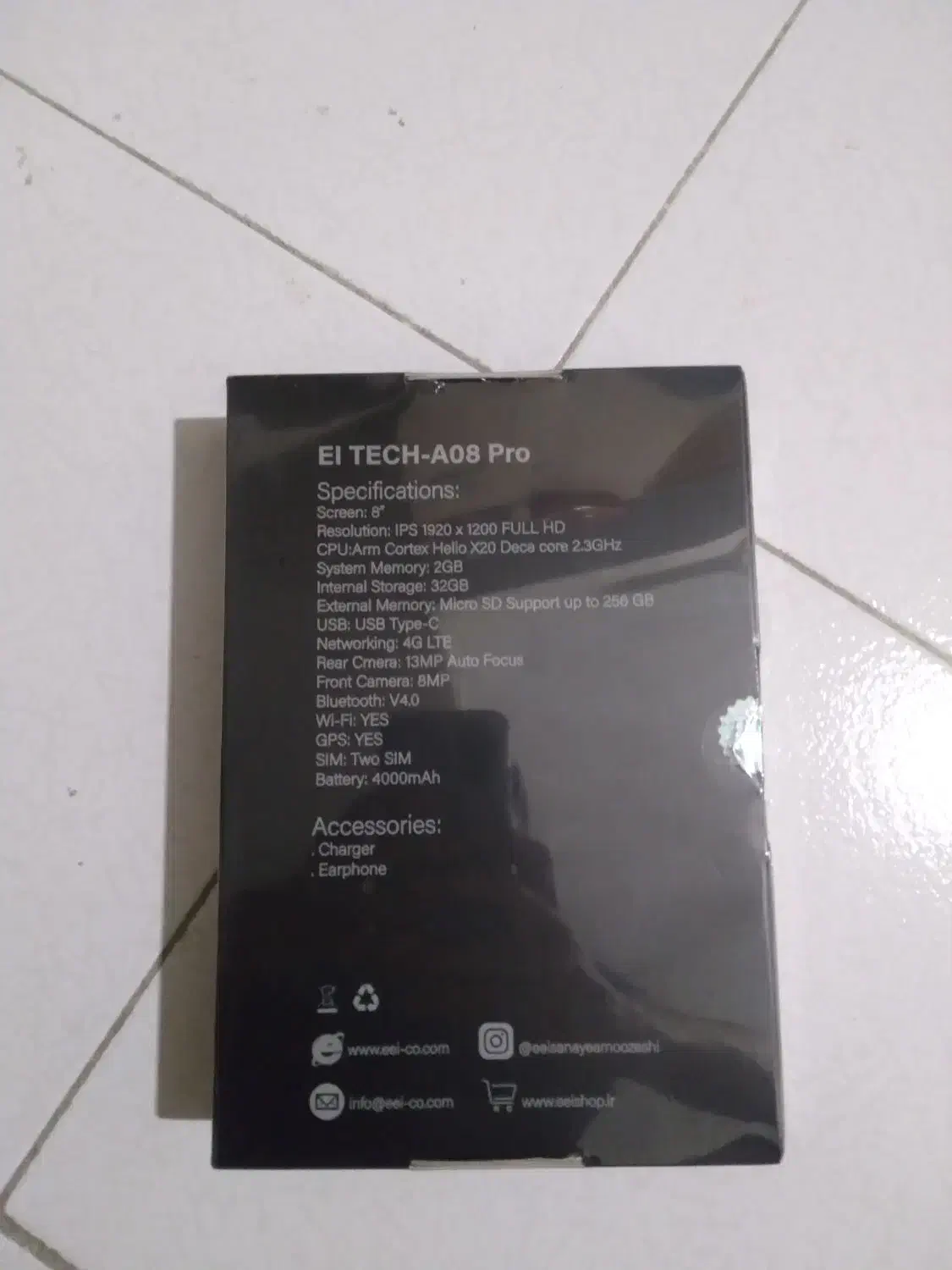 تبلت a08 pro نو|تبلت|تهران, عباس‌آباد|دیوار