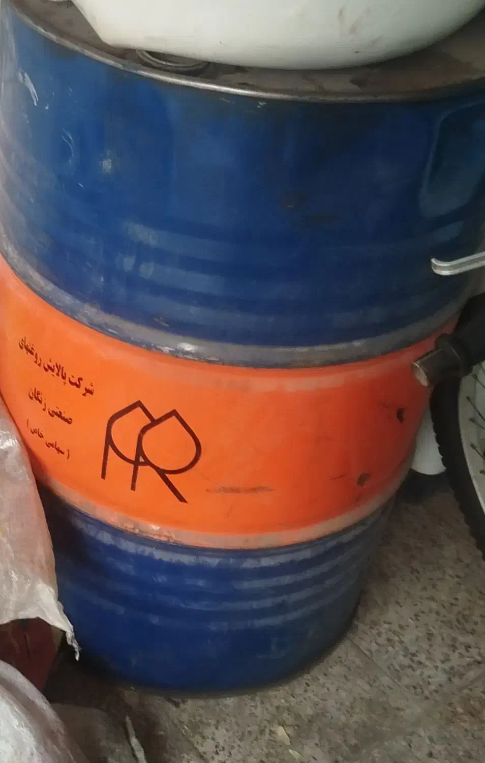 بشکه آهنی درحد نو|مصالح و تجهیزات ساختمان|دزفول, |دیوار