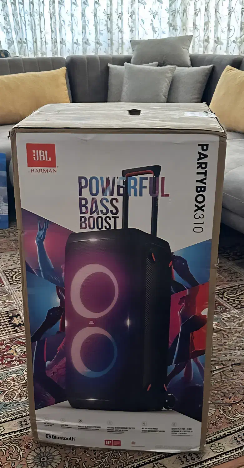 اسپیکر جی بی ال JBL مدل Partybox 310|سیستم صوتی خانگی|تهران, آرارات|دیوار