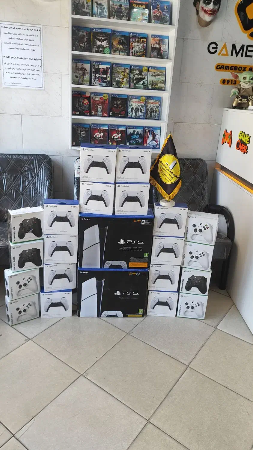 پلی فایو ps5 standard پی اس فایو استاندارد آکبند|کنسول، بازی ویدئویی و آنلاین|اصفهان, نصرآباد|دیوار