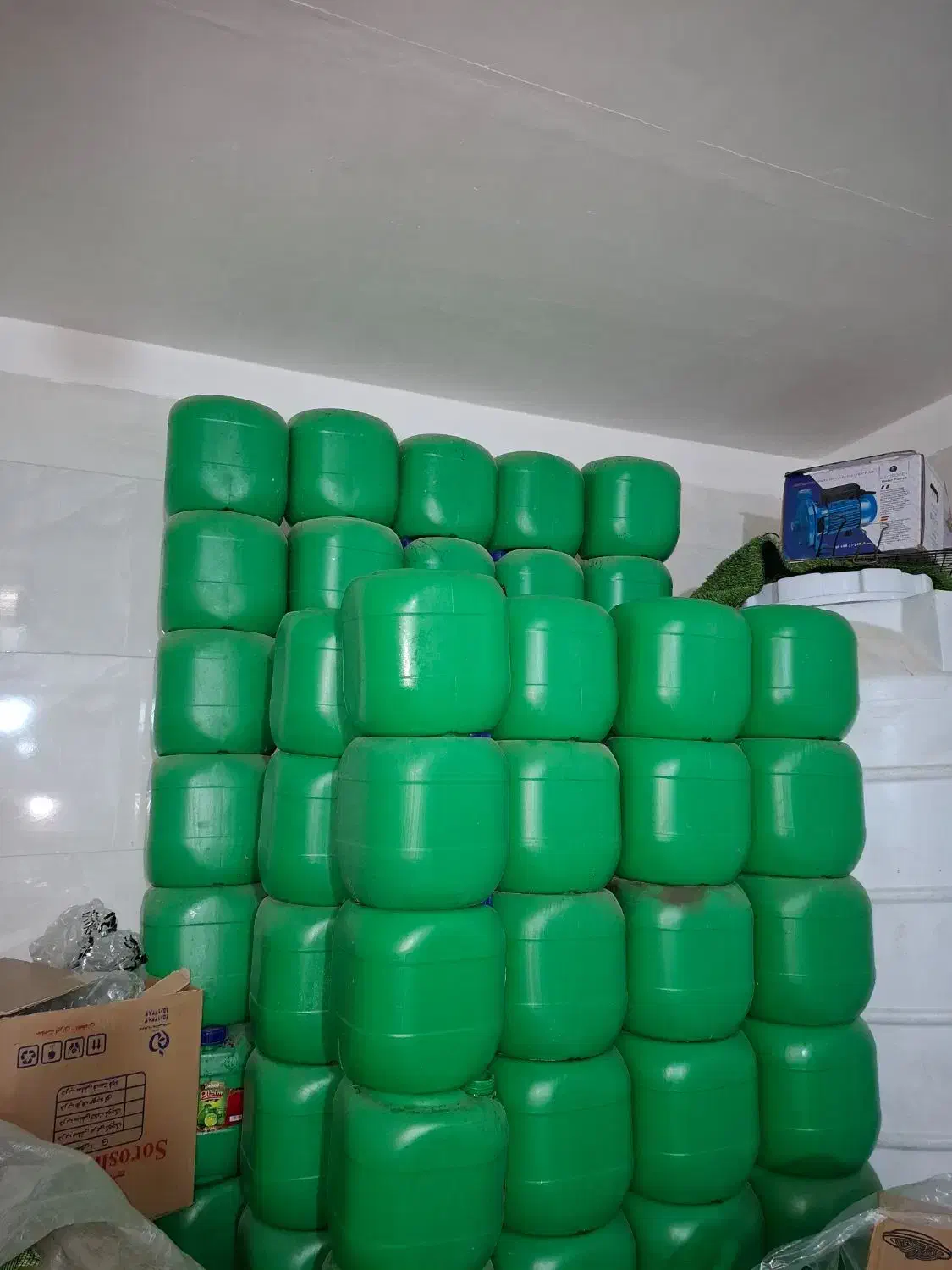 ظرف ده لیتری آبلیمو خالی|ظروف نگهدارنده، پلاستیکی، یک‌بارمصرف|حبیب آباد, |دیوار