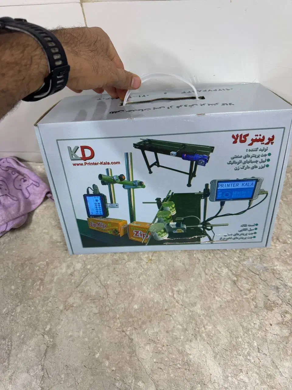 فروش جت پرینتر دستی 1بار استفاده شده آکبند|پرینتر، اسکنر، کپی، فکس|صدرا-فارس, فاز ۲|دیوار