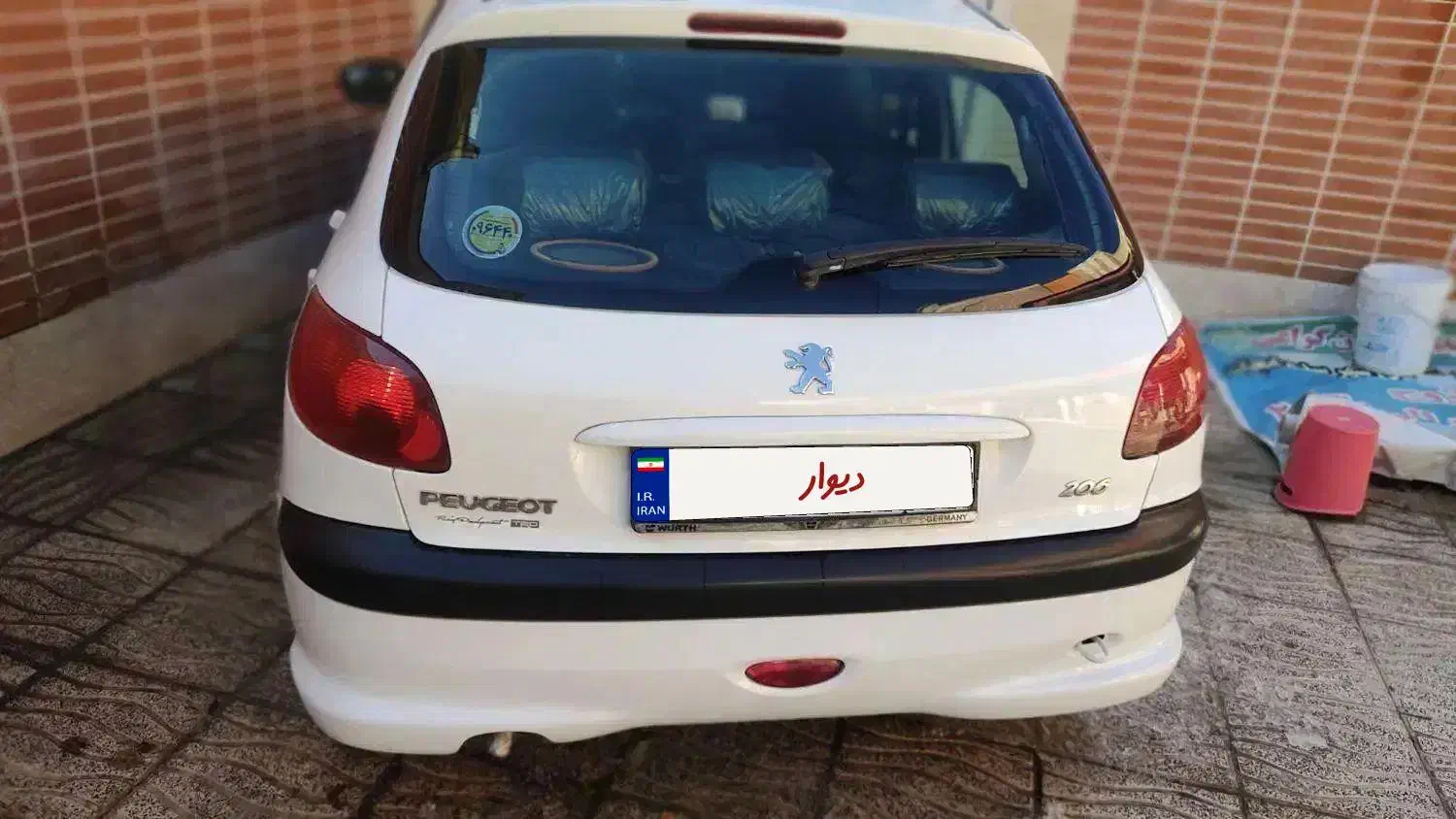 206تیپ 3|خودرو سواری و وانت|لنجان, |دیوار