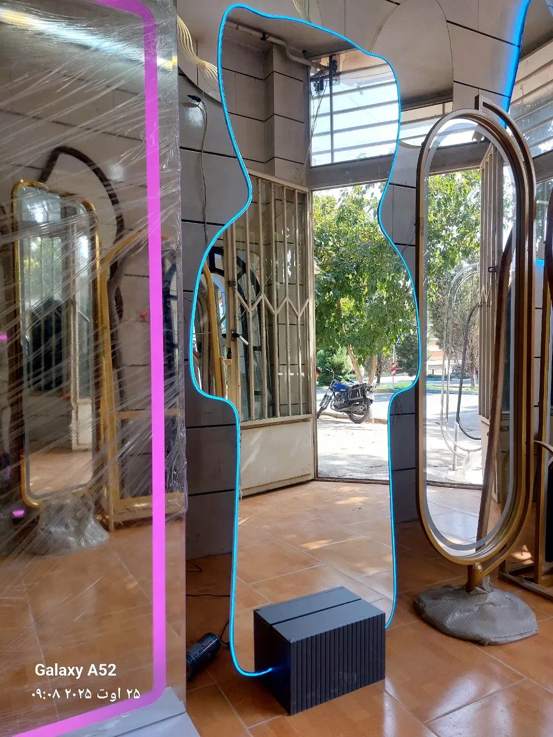 تولید کننده انواع آیینه های قدی|آینه|اصفهان, رهنان|دیوار