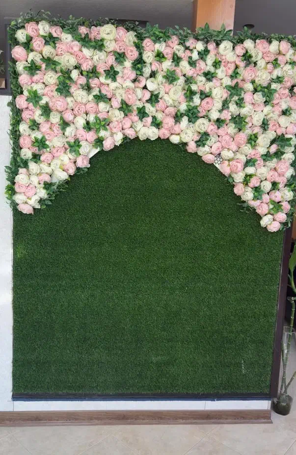 دیواره گل مصنوعی|گل مصنوعی|اصفهان, چشمه باقرخان|دیوار