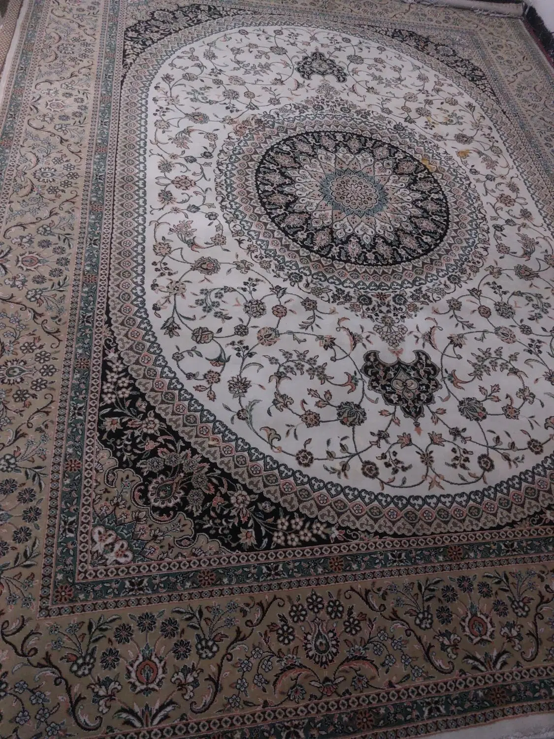 قالی|فرش|مبارکه, |دیوار