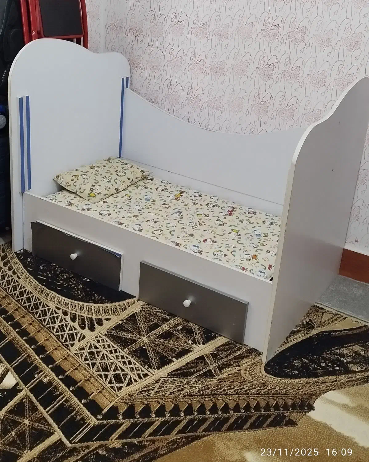 تخت خواب کودک|تخت و صندلی بچه|الوند, |دیوار