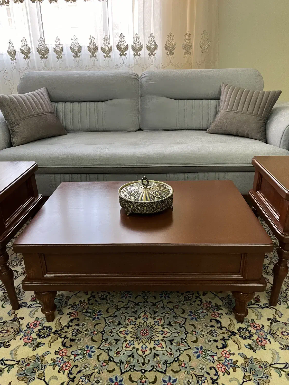 میز تک چوبی جلو مبلی (بدون عسلی)کشو دار|مبلمان خانگی و میز عسلی|ری, جوانمرد قصاب|دیوار