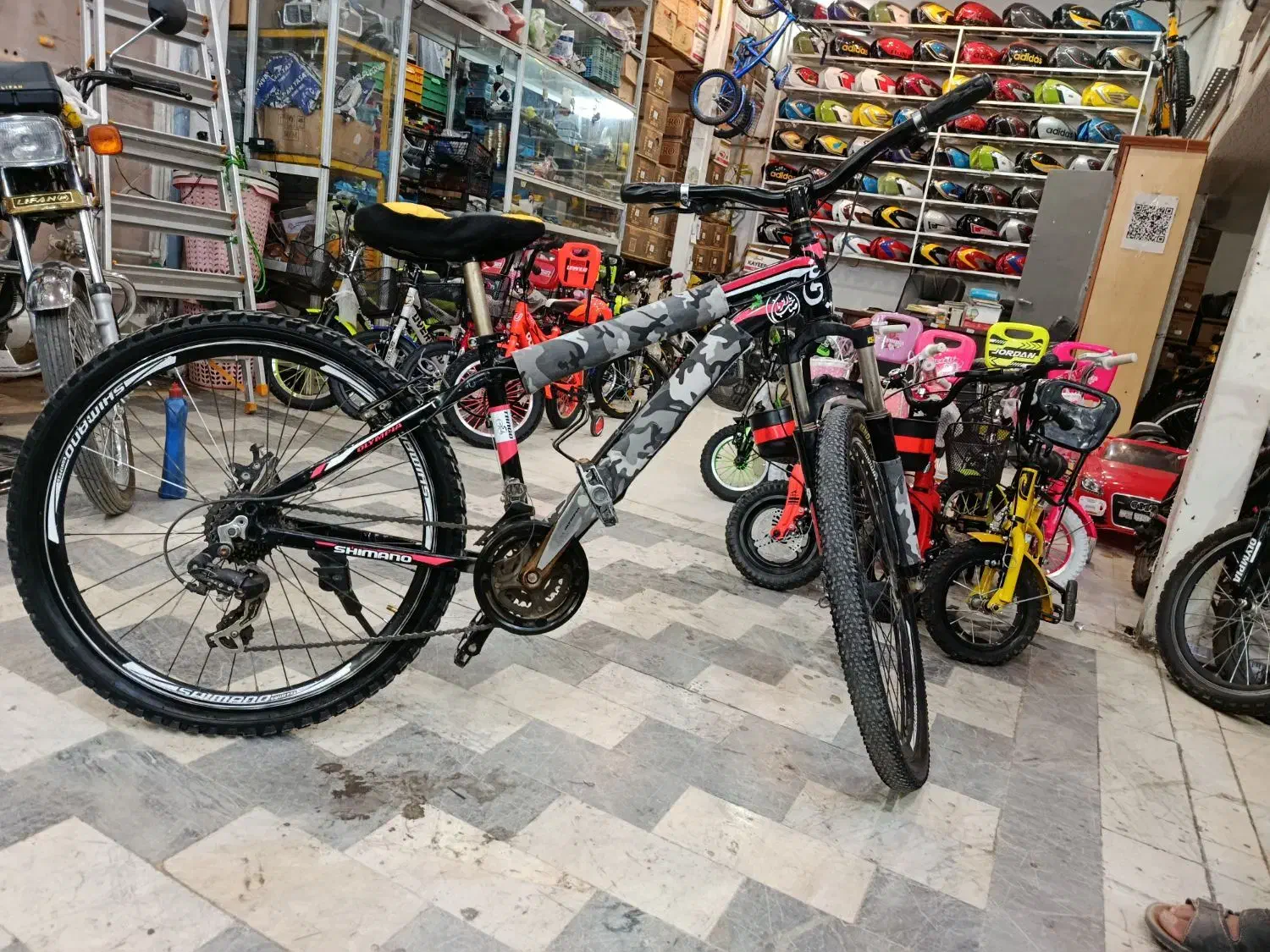 دوچرخه 26 المپیا شیمانو .آماده رکاب|دوچرخه، اسکیت، اسکوتر|رزن, |دیوار