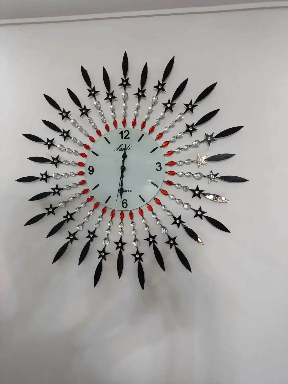 ساعت دیواری Fandi طرح خورشیدی موتور کوارتز|ساعت دیواری و تزئینی|نمین, |دیوار