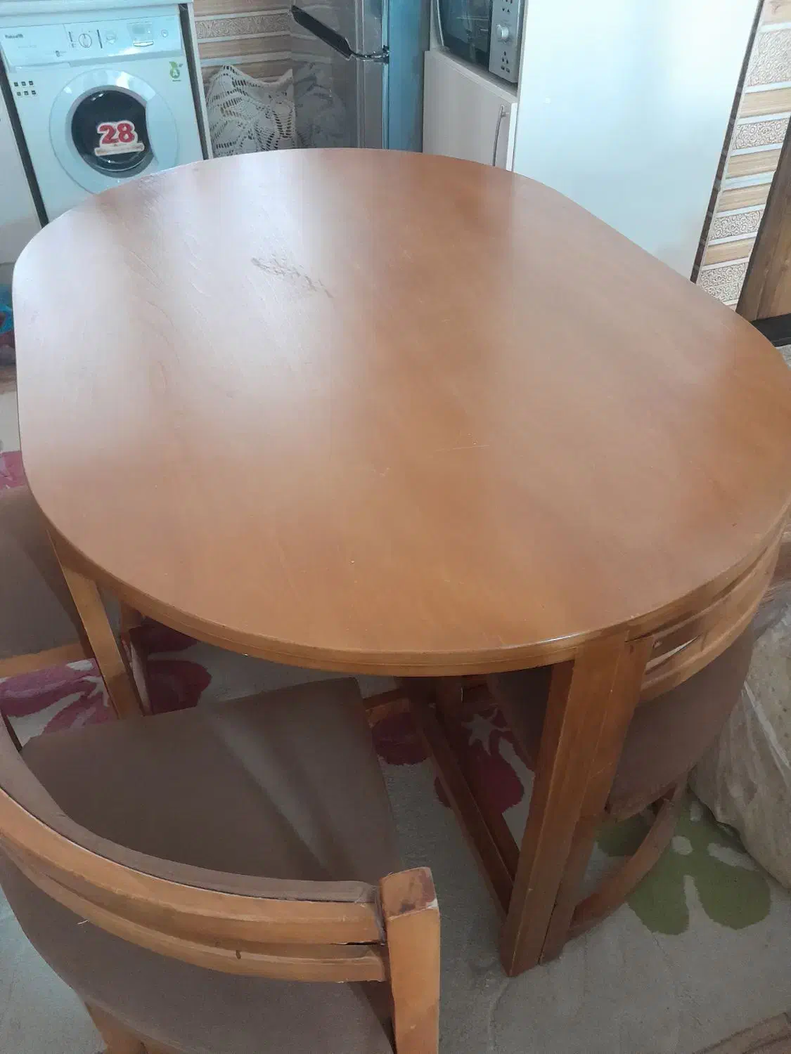 مبل غذاخوری ۶نفره سالم سالم|میز و صندلی غذاخوری|ارومیه, |دیوار