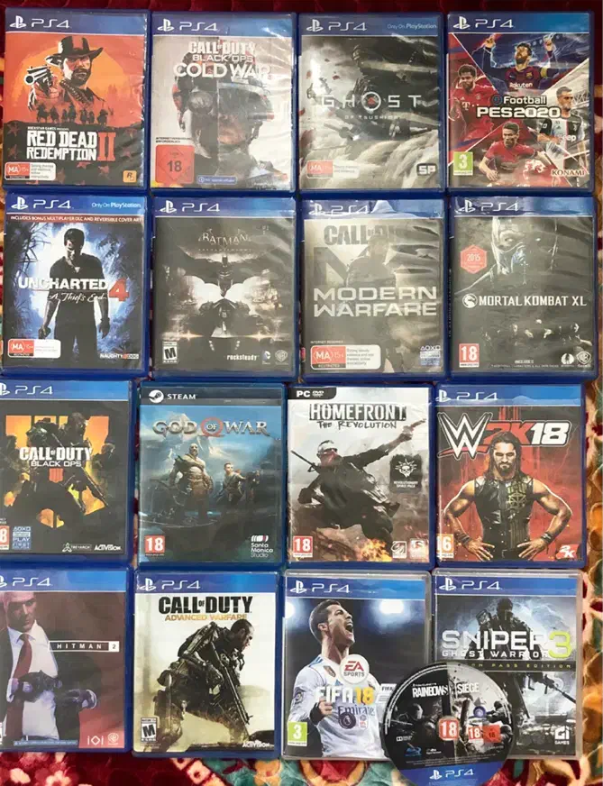 بازیps4وps5|کنسول، بازی ویدئویی و آنلاین|شیراز, شهرک پرواز|دیوار