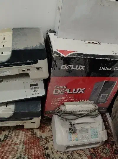 فروش تعدادی چاپگر و فکس چند کاره سالم|پرینتر، اسکنر، کپی، فکس|میانه, |دیوار