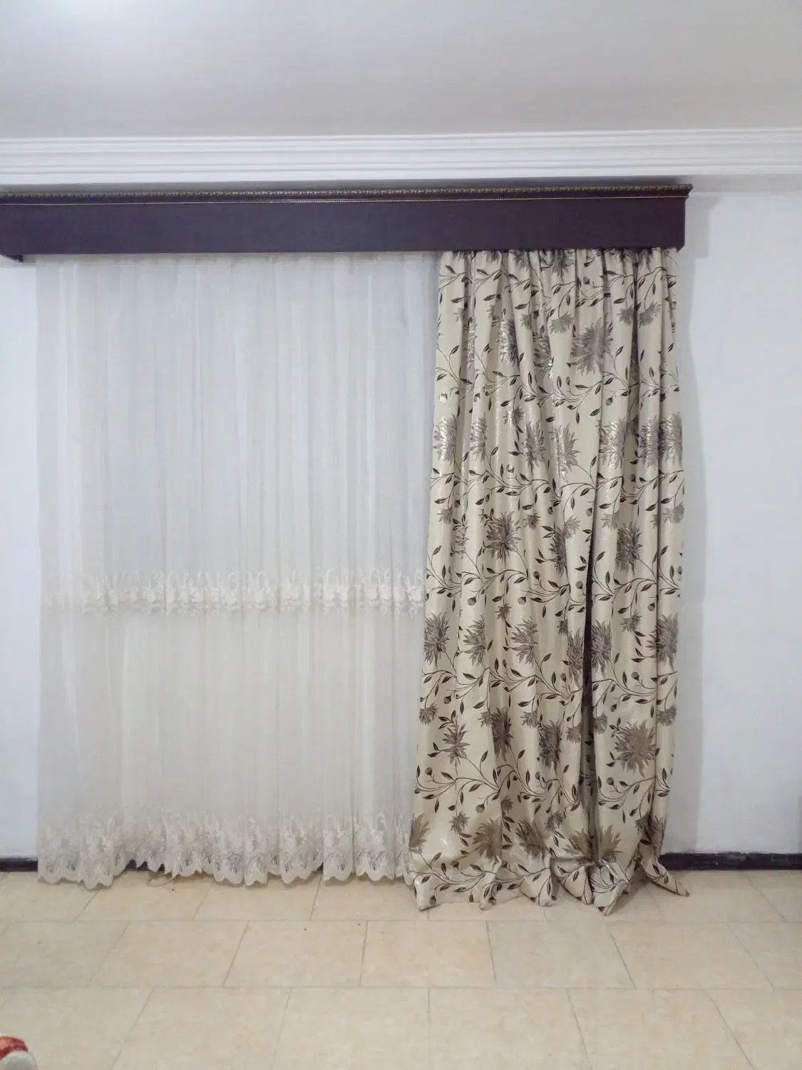 پرده پذیرایی|پرده، رانر، رومیزی|آمل, |دیوار