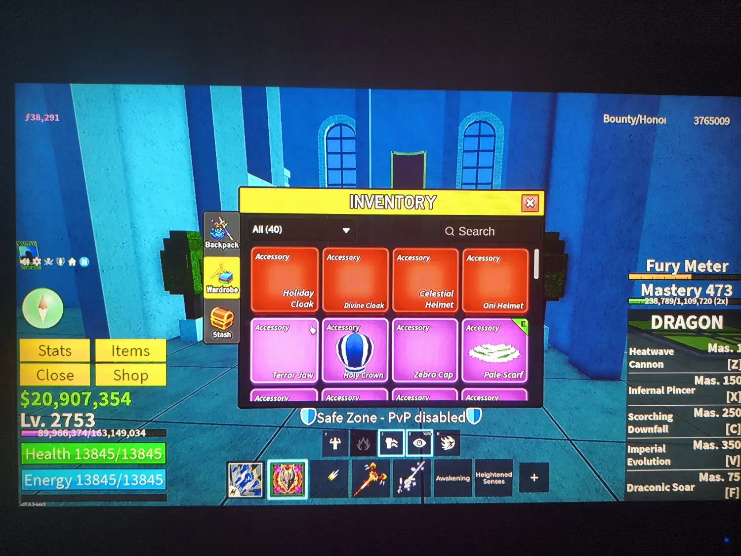 اکانت blox fruit بلاکس فروت|کنسول، بازی ویدئویی و آنلاین|تهران, طرشت|دیوار