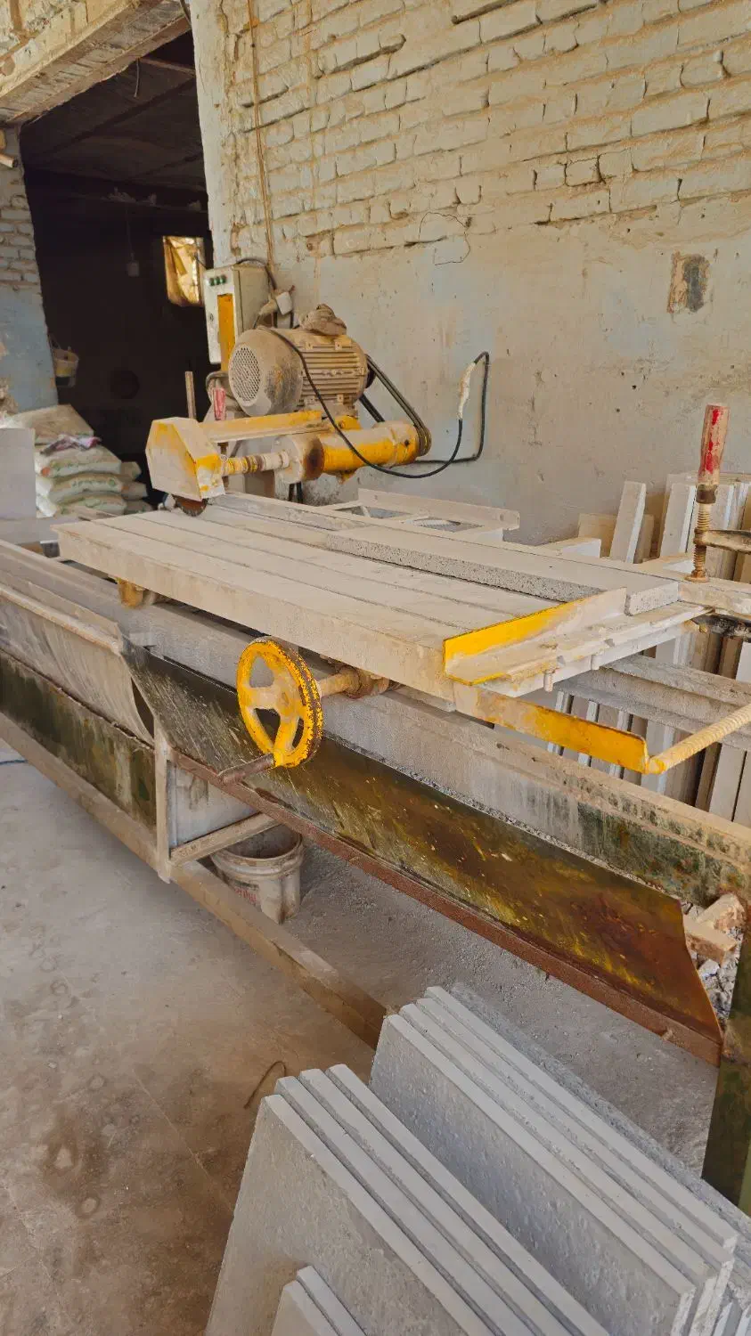 فرزآبی سنگبری سرامیک بر|ماشین‌آلات صنعتی|قم, بقیع|دیوار