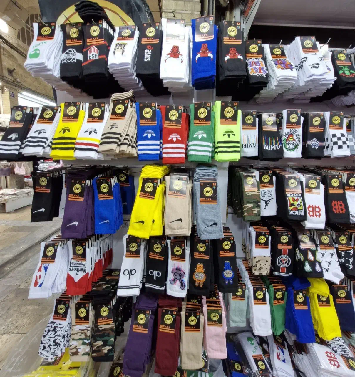 حراج جوارب نخ پنبه اعلا نانو عمده|عمدهفروشی|اصفهان, سنبلستان|دیوار