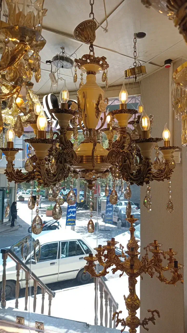 فروش لوستر فقط با یک فقره چک بدون پیش پرداخت|لوستر و چراغ آویز|شهریار, شهریار|دیوار