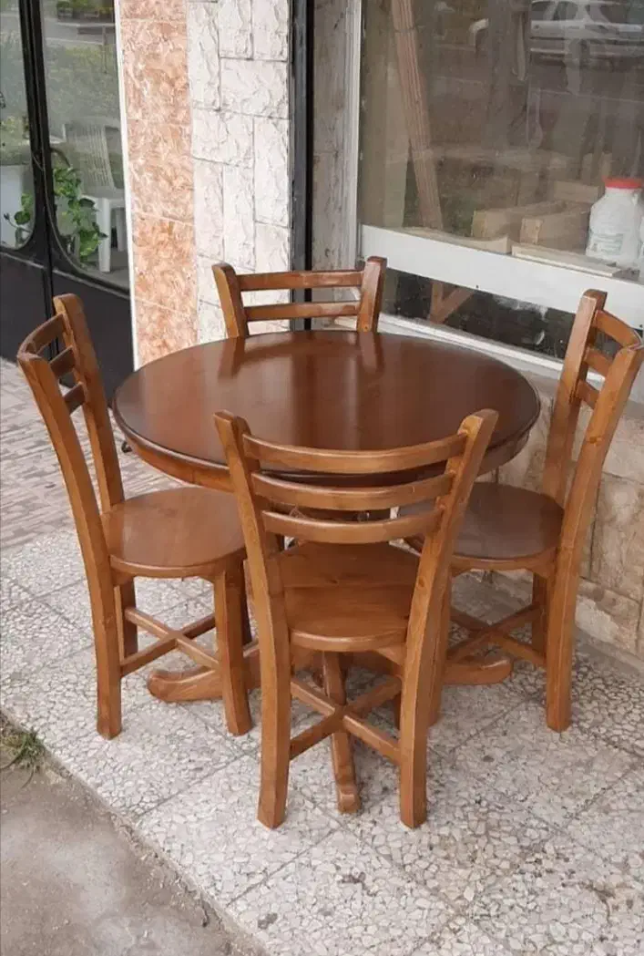 ساخت انواع میز و صندلی ناهار خوری|میز و صندلی غذاخوری|آستانه اشرفیه, |دیوار