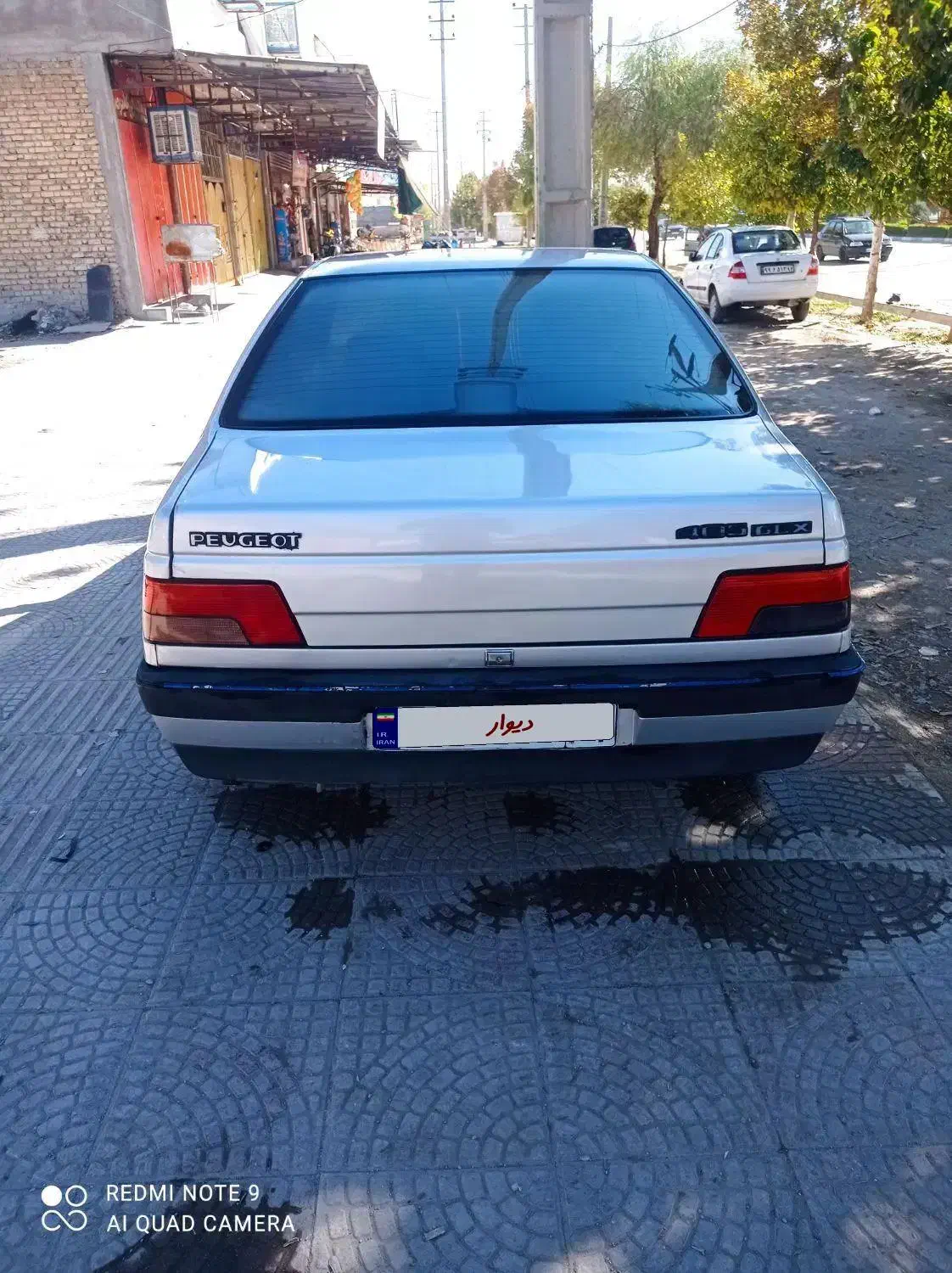 پژو405 مدل 92خونگی|خودرو سواری و وانت|شیراز, کیان آباد|دیوار